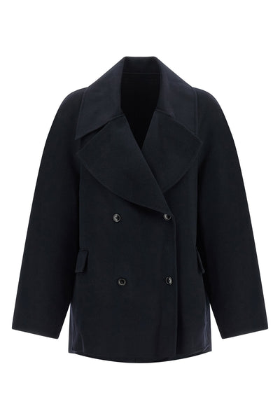 the loulou studio neil coat redefines the codes of outerwear through a relaxed