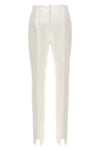 netto trousers in heavy bonded satin