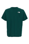 simple dome breathable cotton blend t-shirt