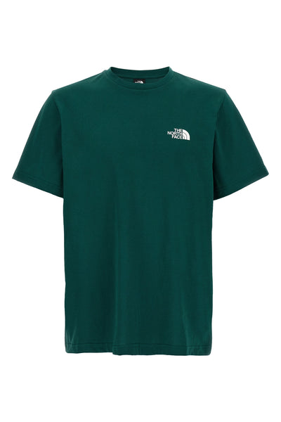 simple dome breathable cotton blend t-shirt