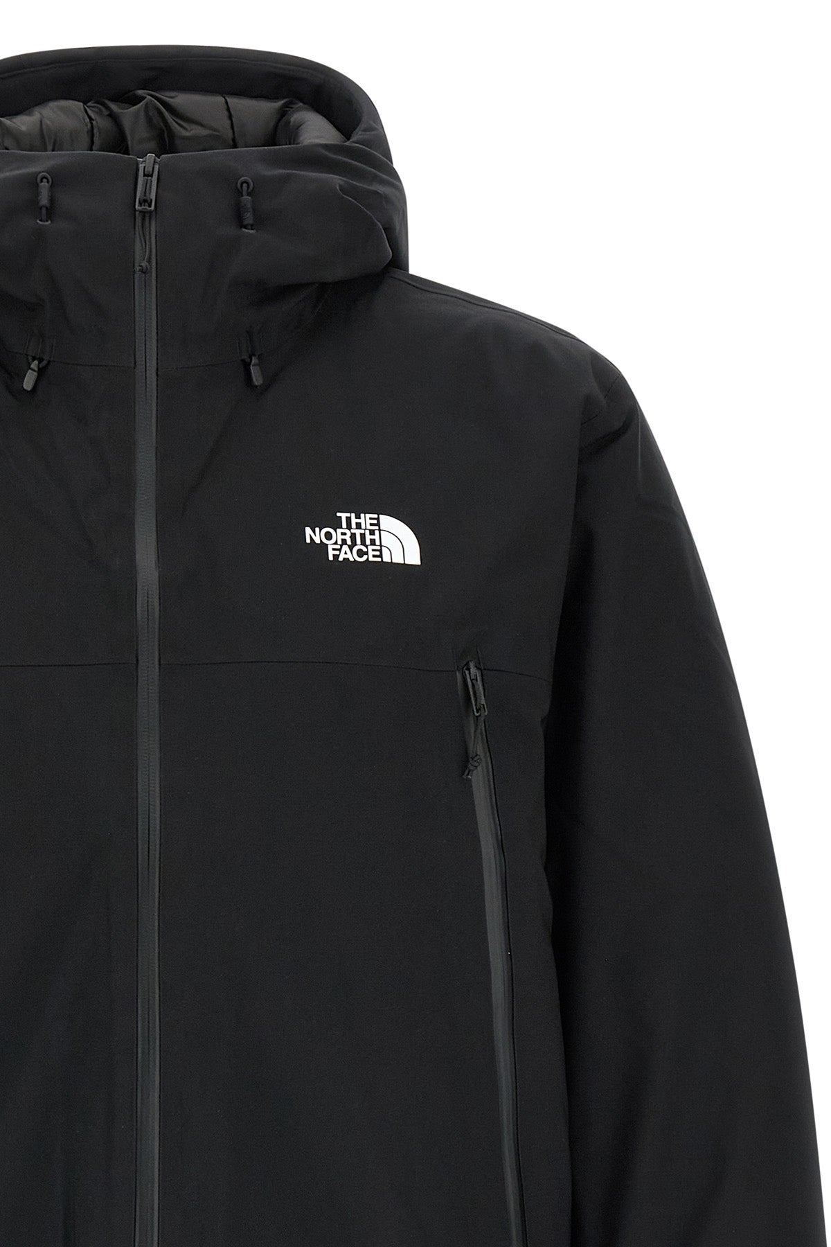 water-repellent breathable 2-layer dryvent(tm) fabric tnf range parka