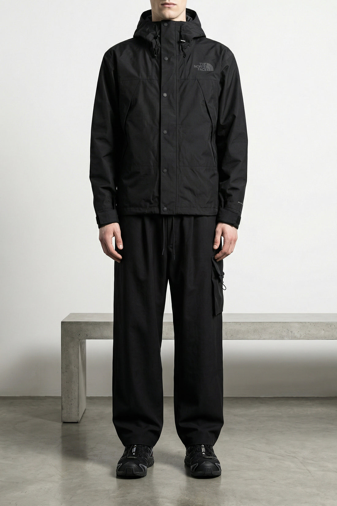 THE NORTH FACE L mountain mono jacket in high-performance dryvent(tm) mono fabric