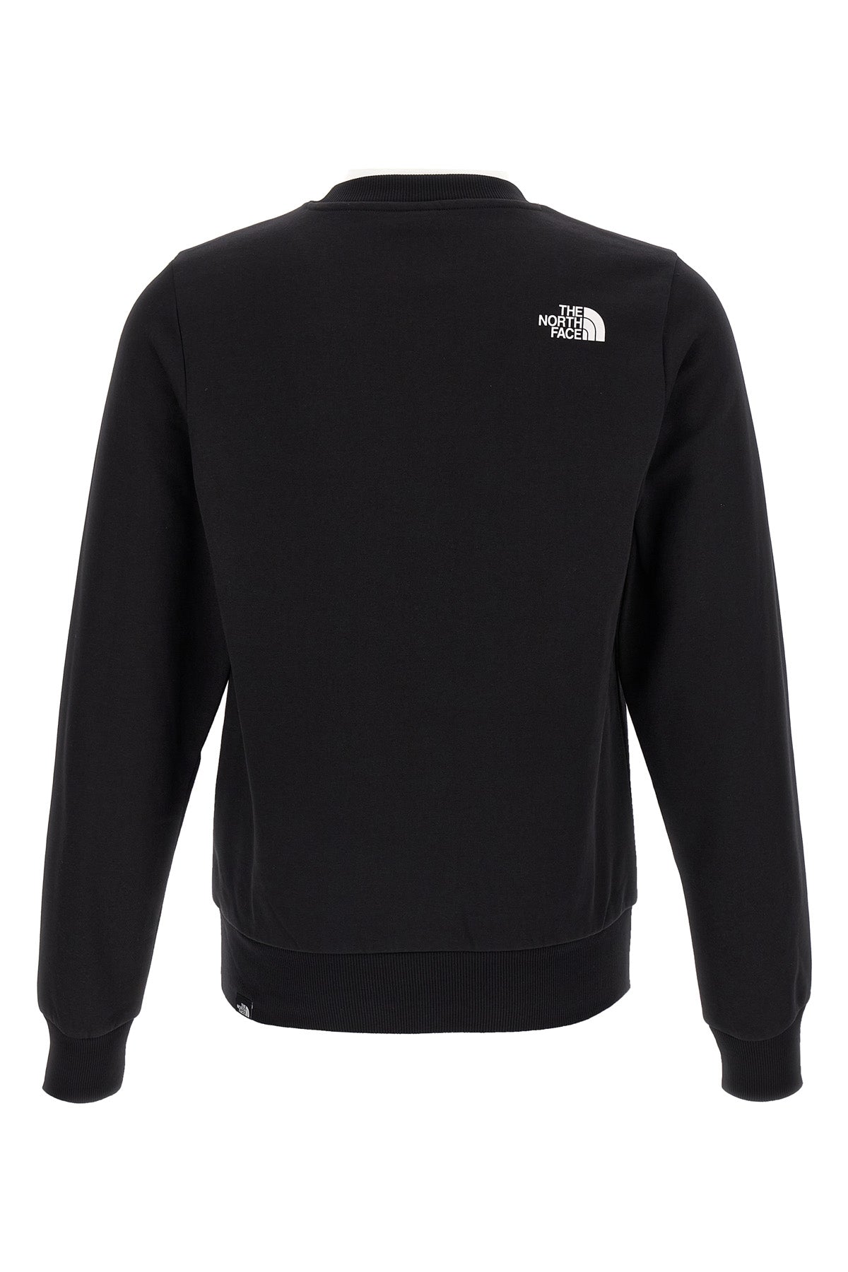 fine sweatshirt in fleece cotton blend
