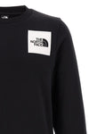 fine sweatshirt in fleece cotton blend