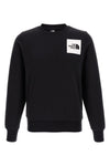fine sweatshirt in fleece cotton blend