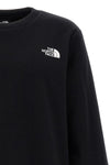 simple dome crew fleece cotton sweatshirt