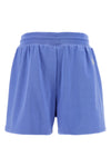 simple dome cotton fleece shorts