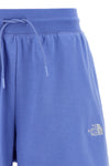 simple dome cotton fleece shorts