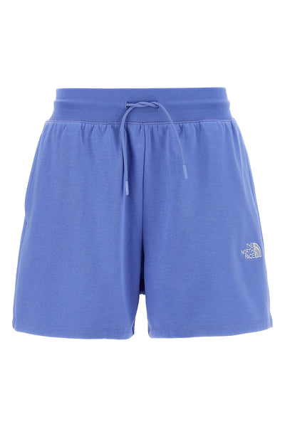 simple dome cotton fleece shorts