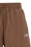 simple dome cotton fleece shorts
