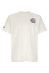 220 g/m² single cotton jersey drip logo t-shirt