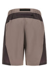 nse bermuda shorts in wrinkled effect technical fabric