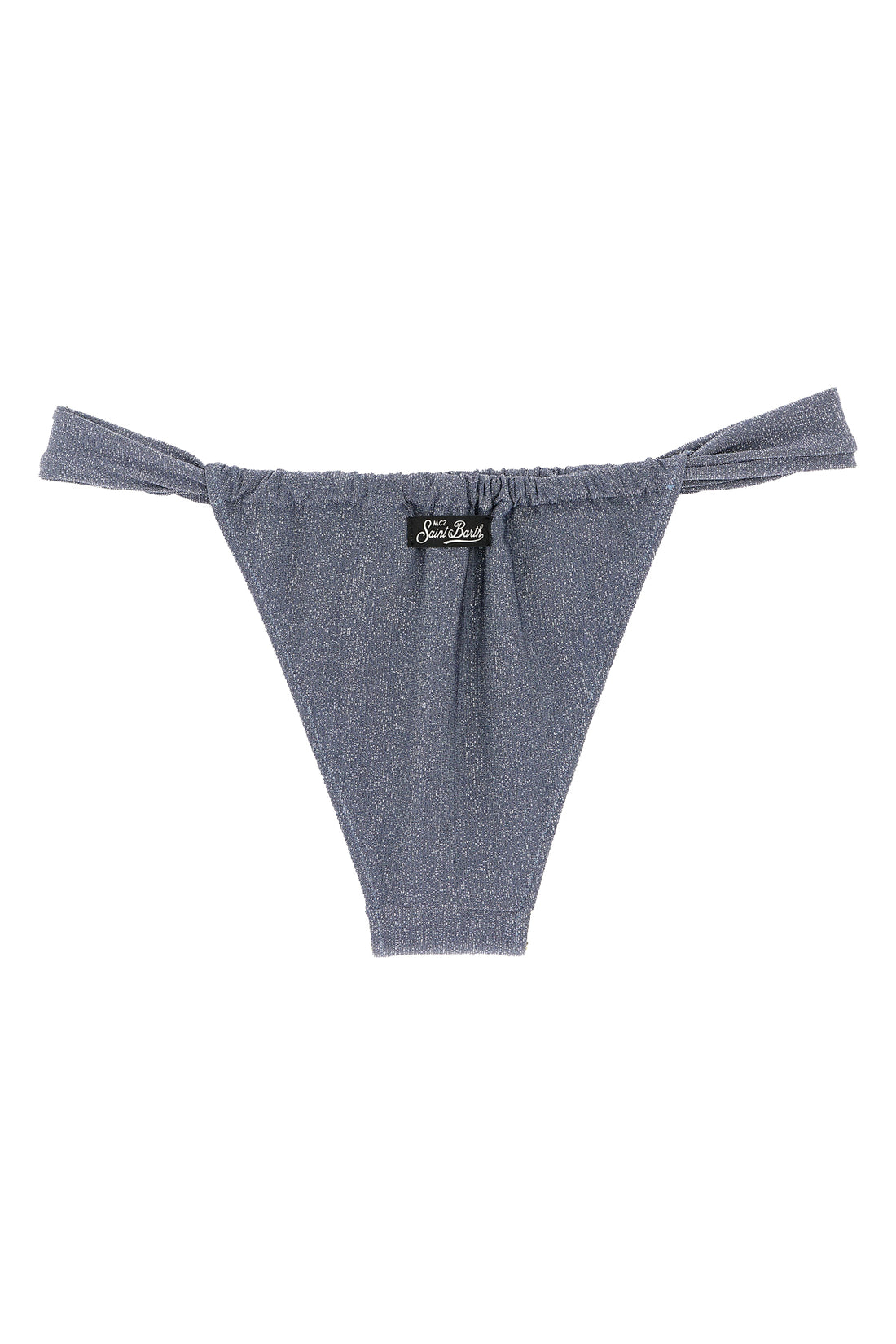 MC2 SAINT BARTH L noelle lurex fabric bikini bottoms