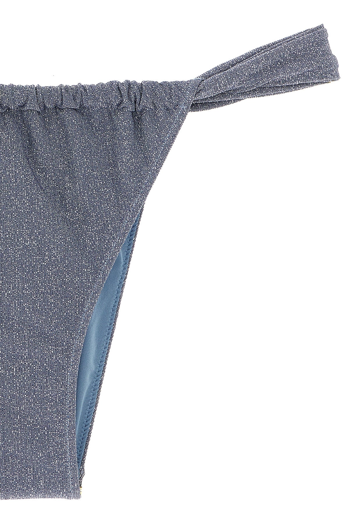 noelle lurex fabric bikini bottoms