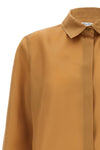 nola satin silk triple organza shirt