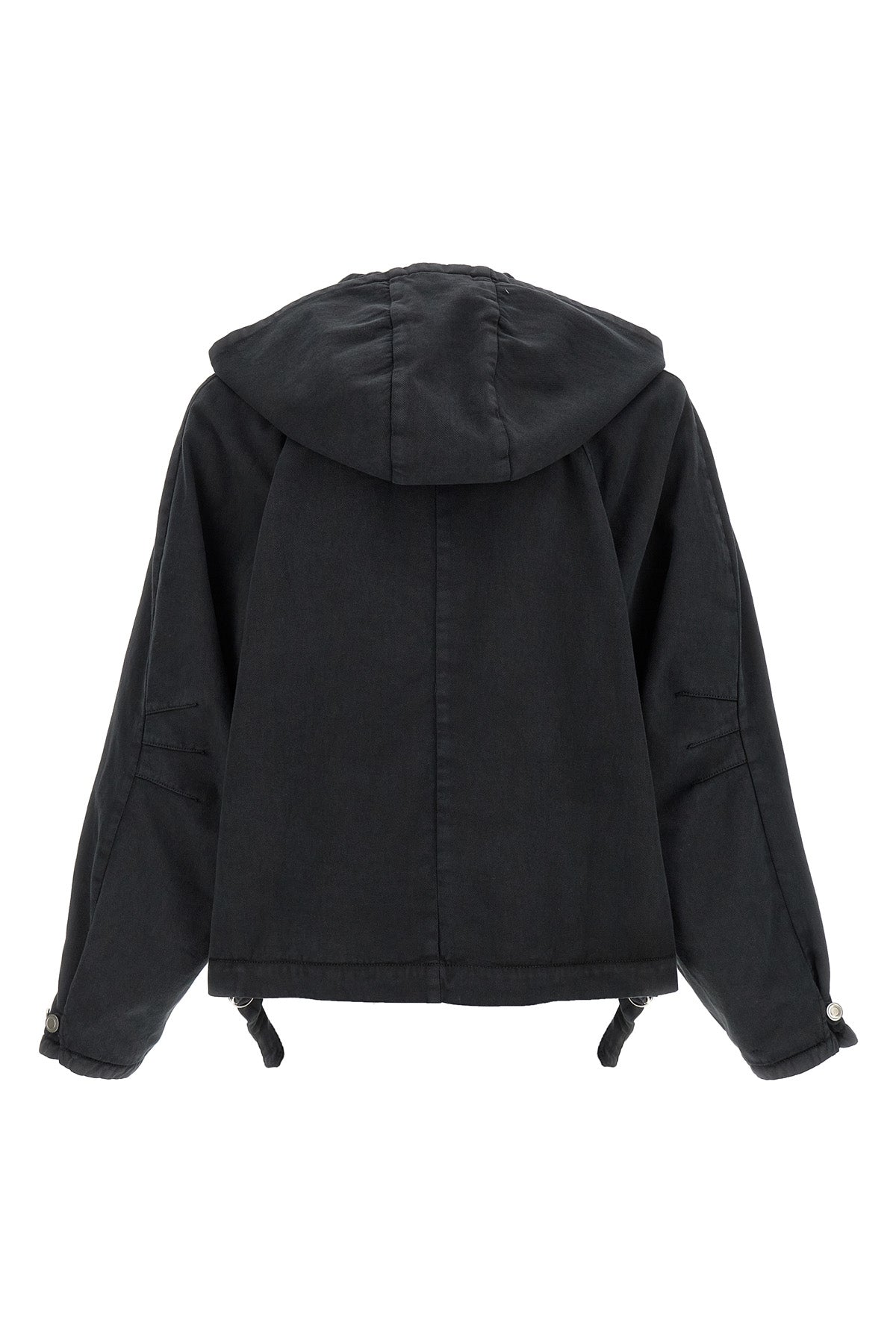 midia jacket in dyed cotton