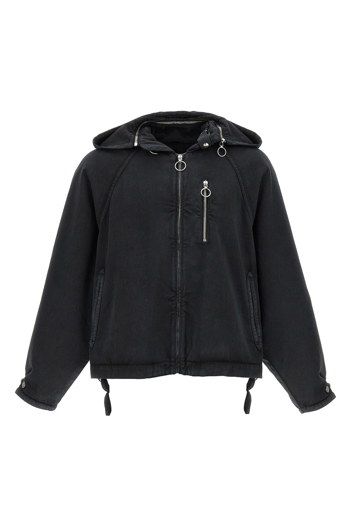 midia jacket in dyed cotton
