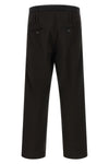 trireme structured cotton trousers