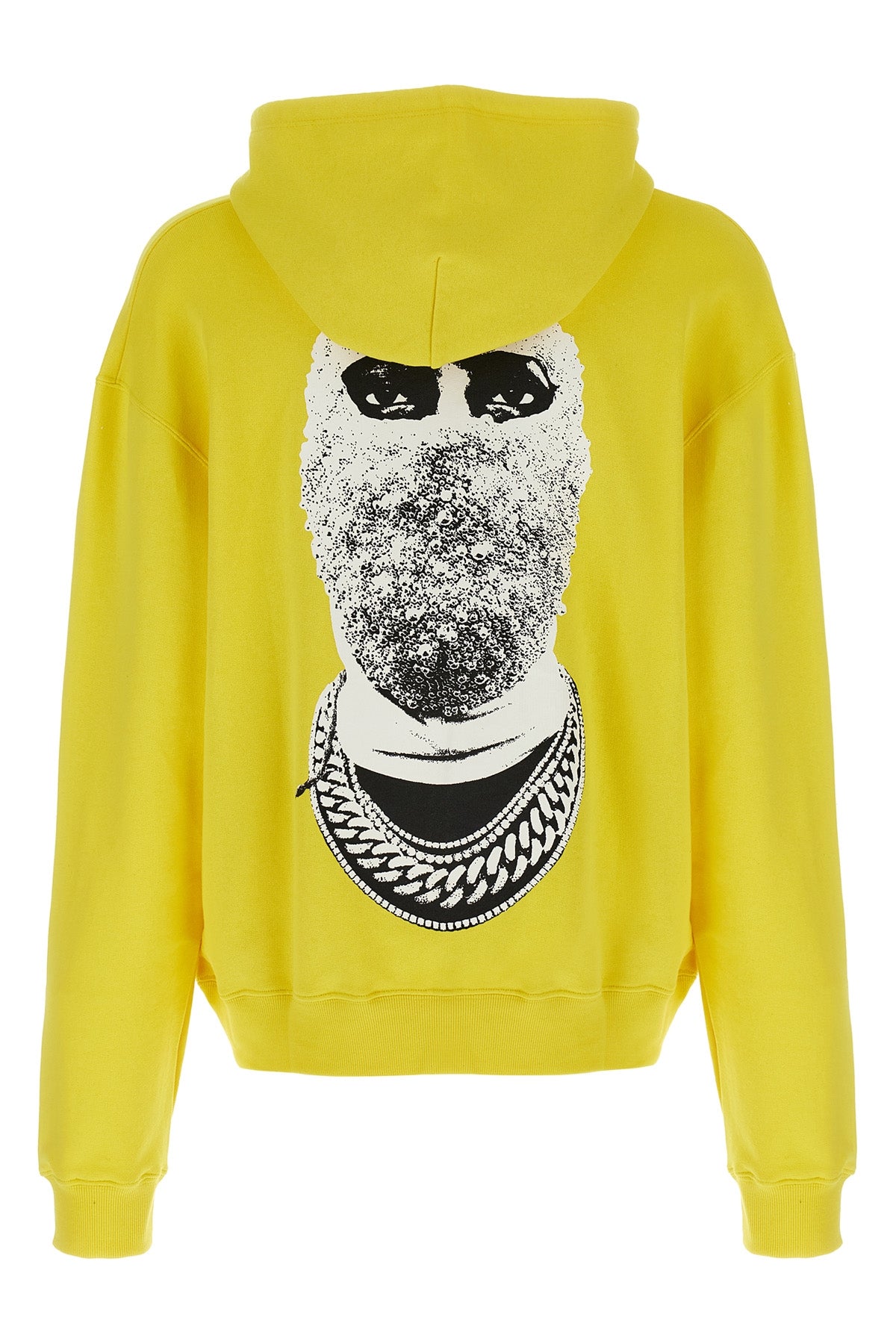mask gauze cotton hoodie