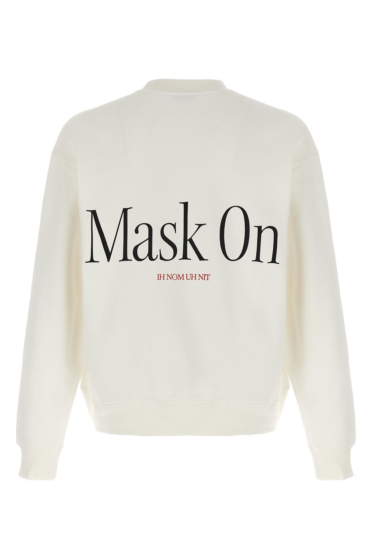 kanye sweatshirt in brushed cotton