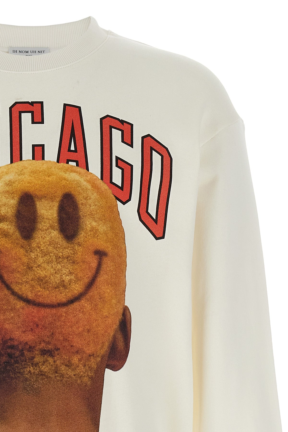 chicago - smile brushed cotton sweatshirt