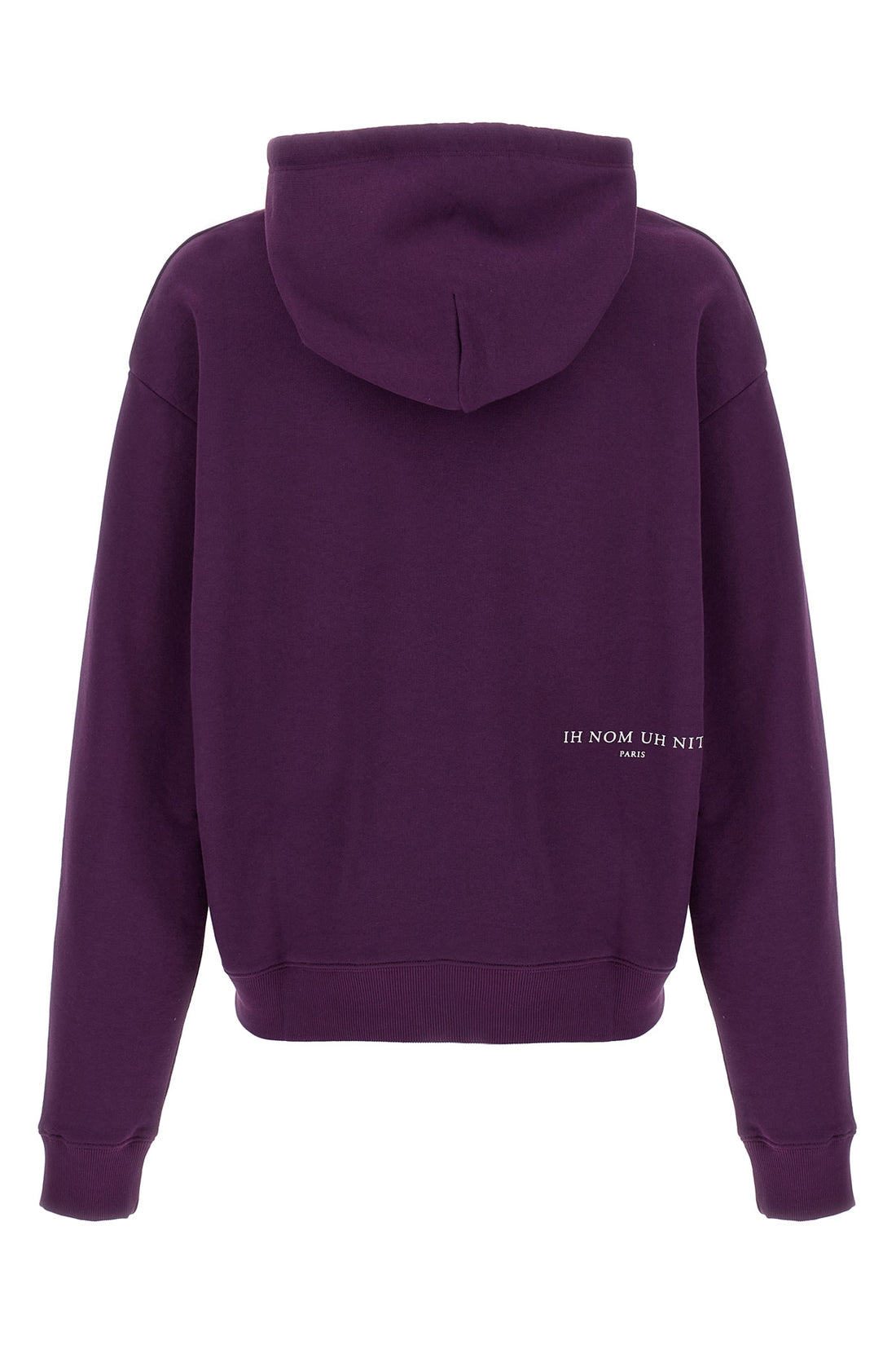 IH NOM UH NIT S chicago - smile gauze cotton hoodie