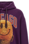 chicago - smile gauze cotton hoodie