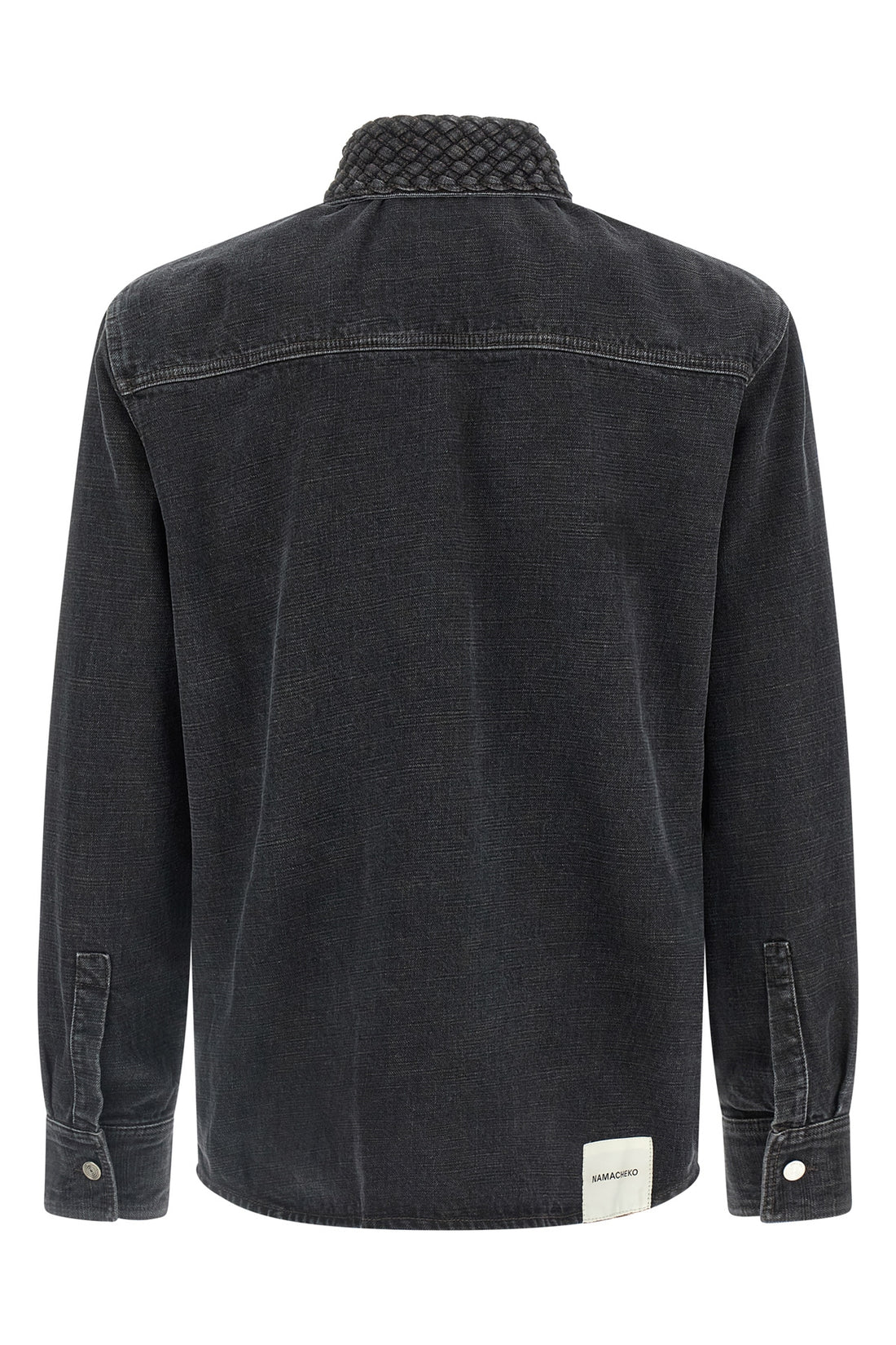 NAMACHEKO XL gervis braided denim shirt