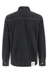 gervis braided denim shirt
