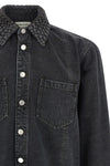 gervis braided denim shirt