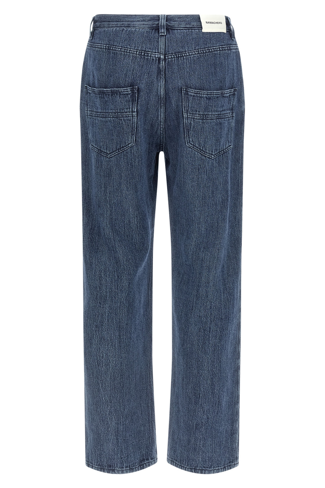 NAMACHEKO L warkworth jeans in light cotton and linen blend