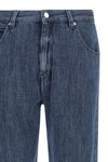 warkworth jeans in light cotton and linen blend
