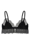 satin and lace bra