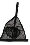 lace and tulle bra