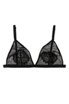 lace and tulle bra