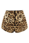 the dolce & gabbana culotte defines the silhouette through a high-waisted constr