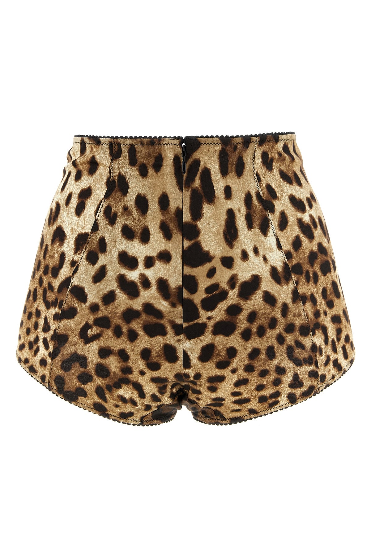 the dolce & gabbana culotte defines the silhouette through a high-waisted constr
