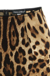the dolce & gabbana culotte defines the silhouette through a high-waisted constr