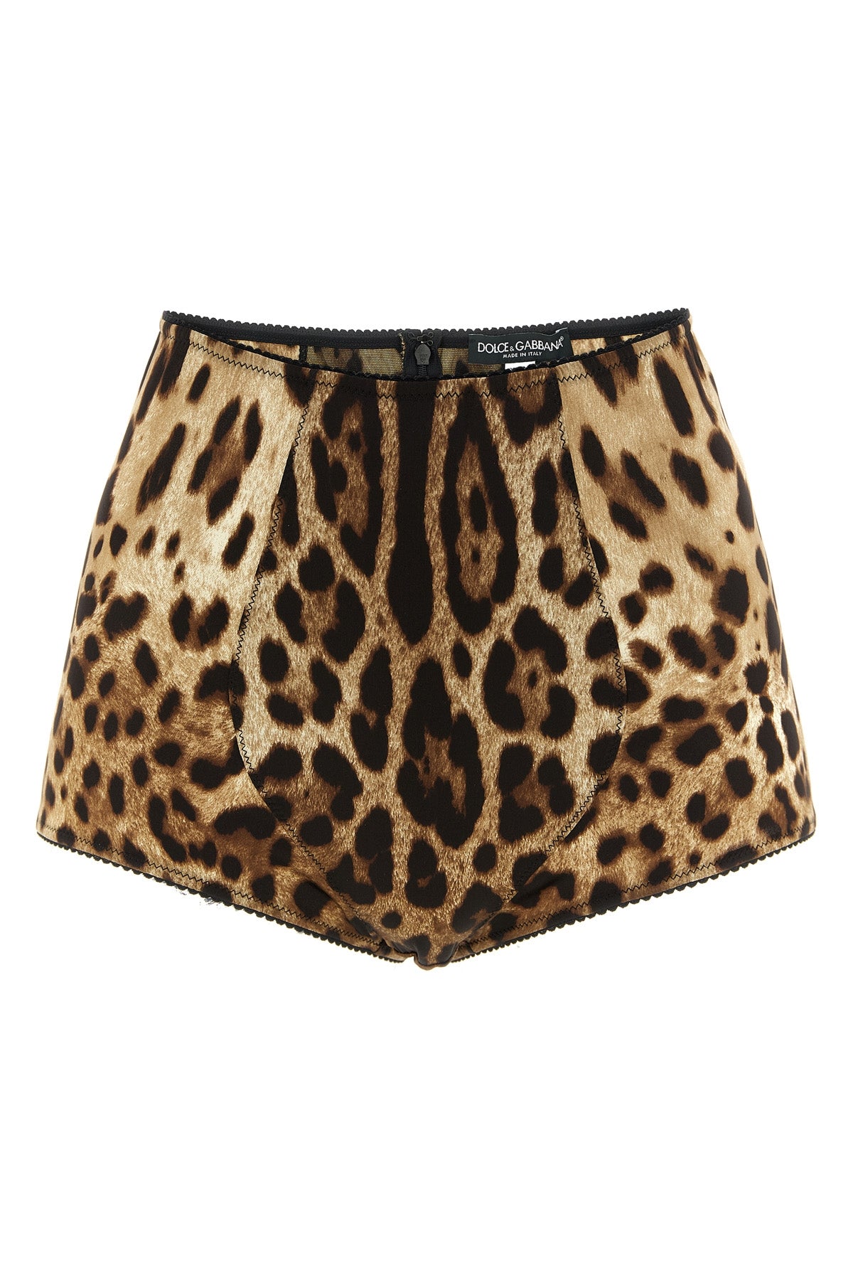 the dolce & gabbana culotte defines the silhouette through a high-waisted constr