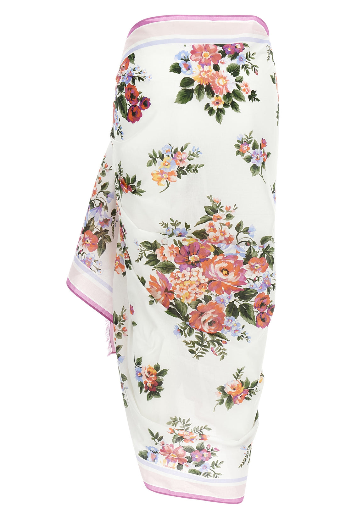 DOLCE &amp; GABBANA OS cotton batista skirt