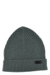 english ribbed beanie in cashmere