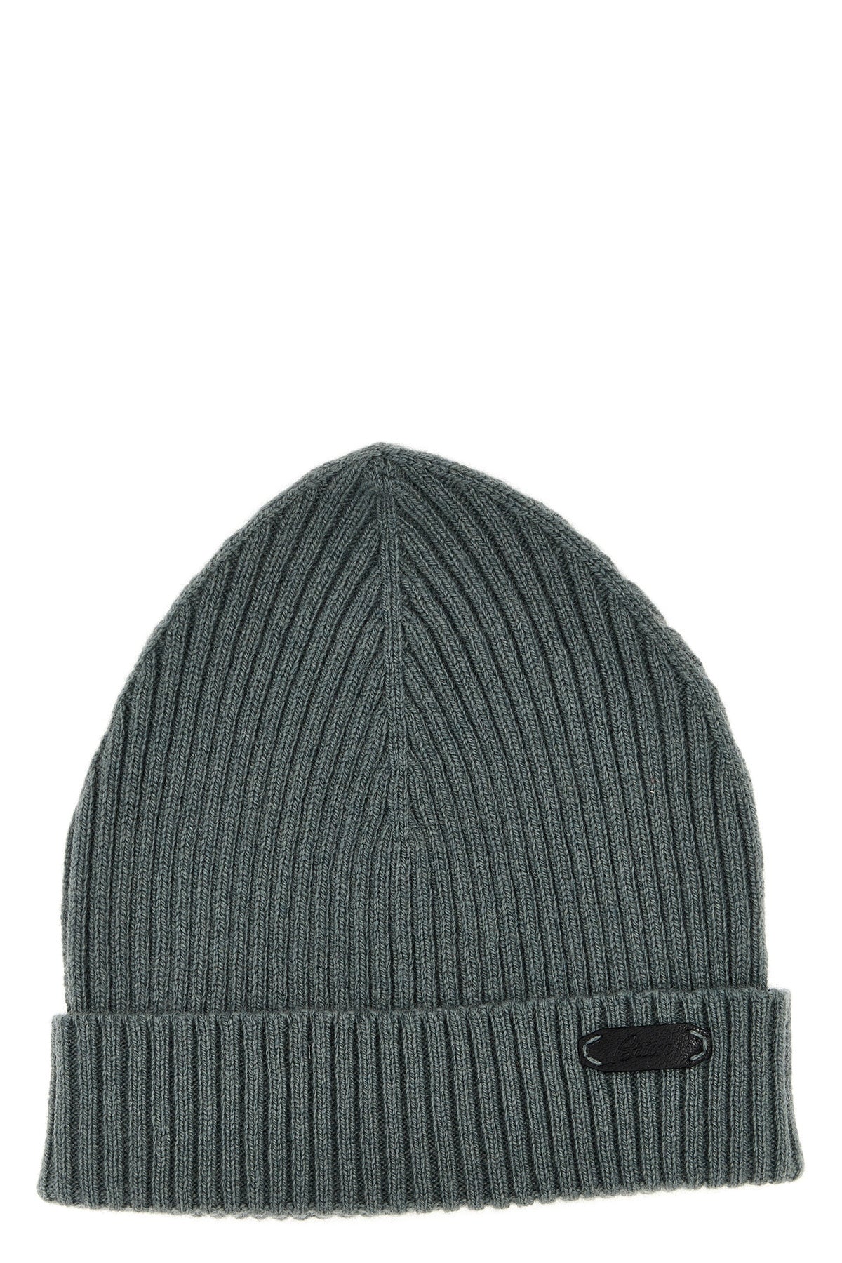 english ribbed beanie in cashmere