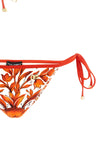 maiolica print stretch fabric bikini