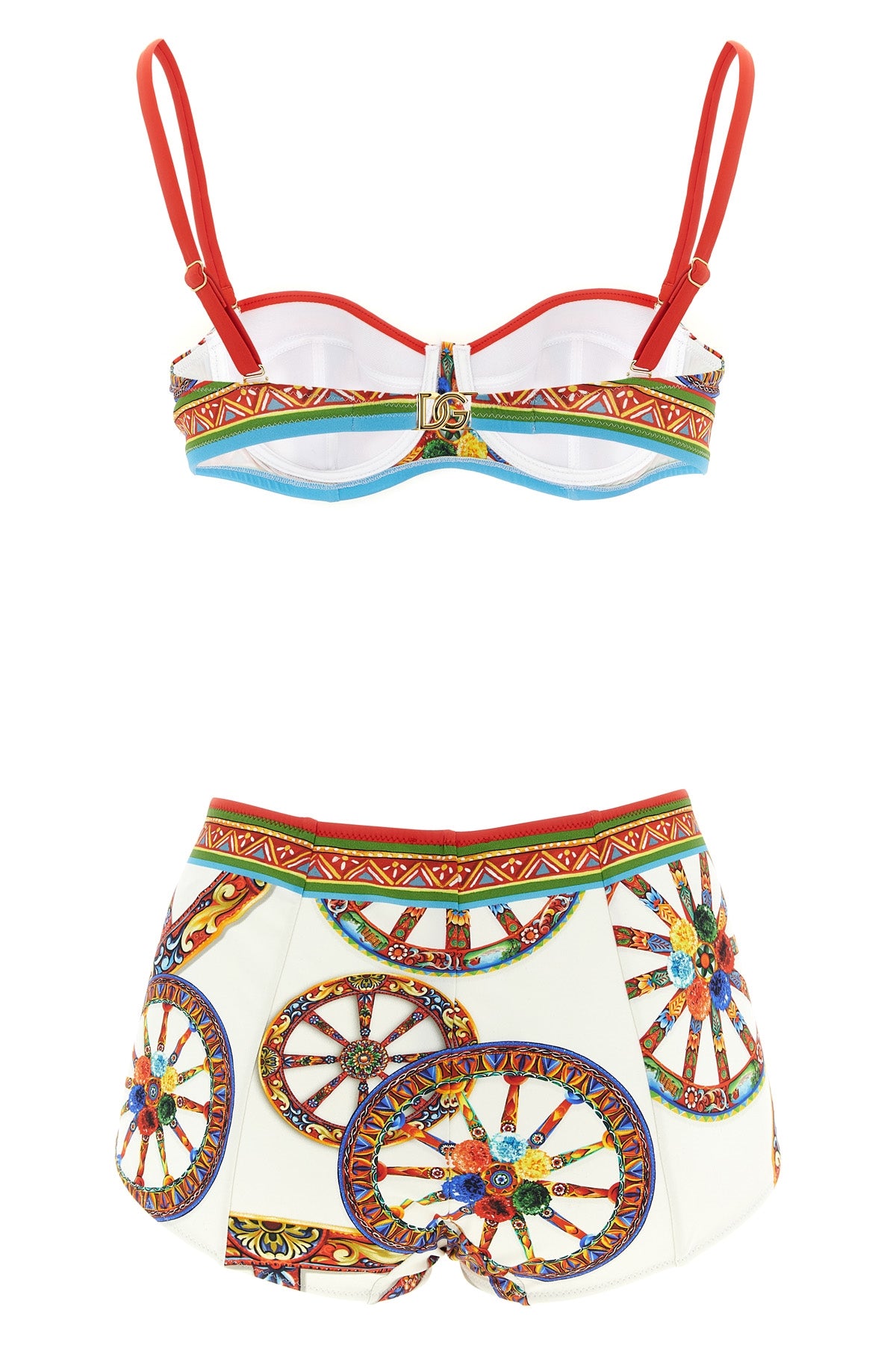 the dolce&gabbana bikini embodies the essence of mediterranean tradition through