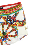 the dolce&gabbana bikini embodies the essence of mediterranean tradition through