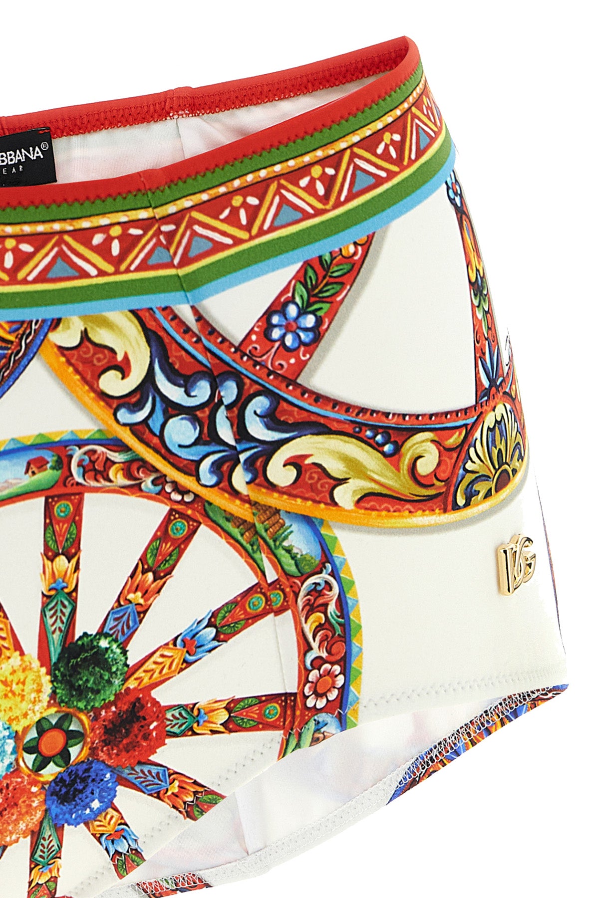 the dolce&gabbana bikini embodies the essence of mediterranean tradition through