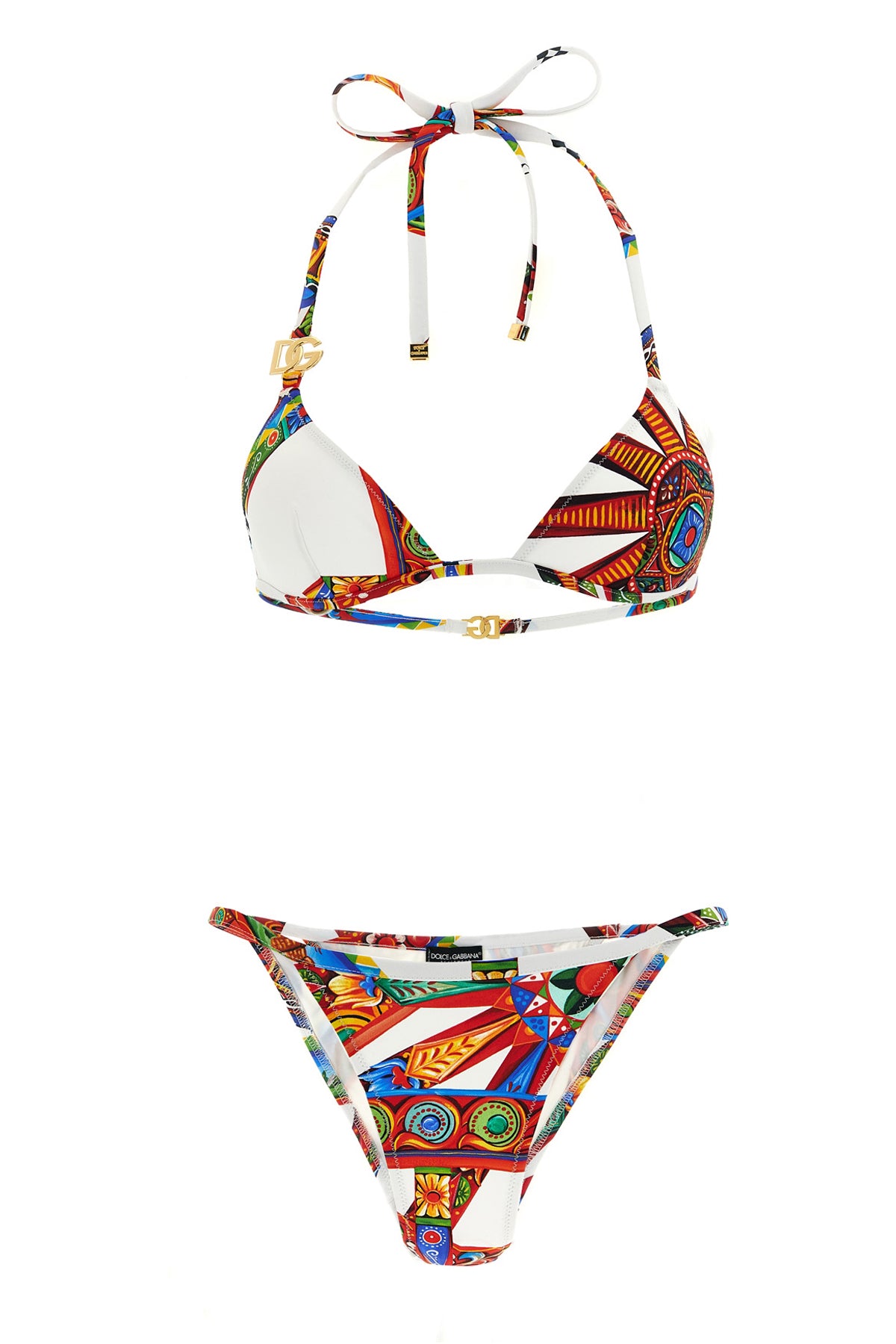 the dolce&gabbana bikini embodies the essence of mediterranean aesthetics throug