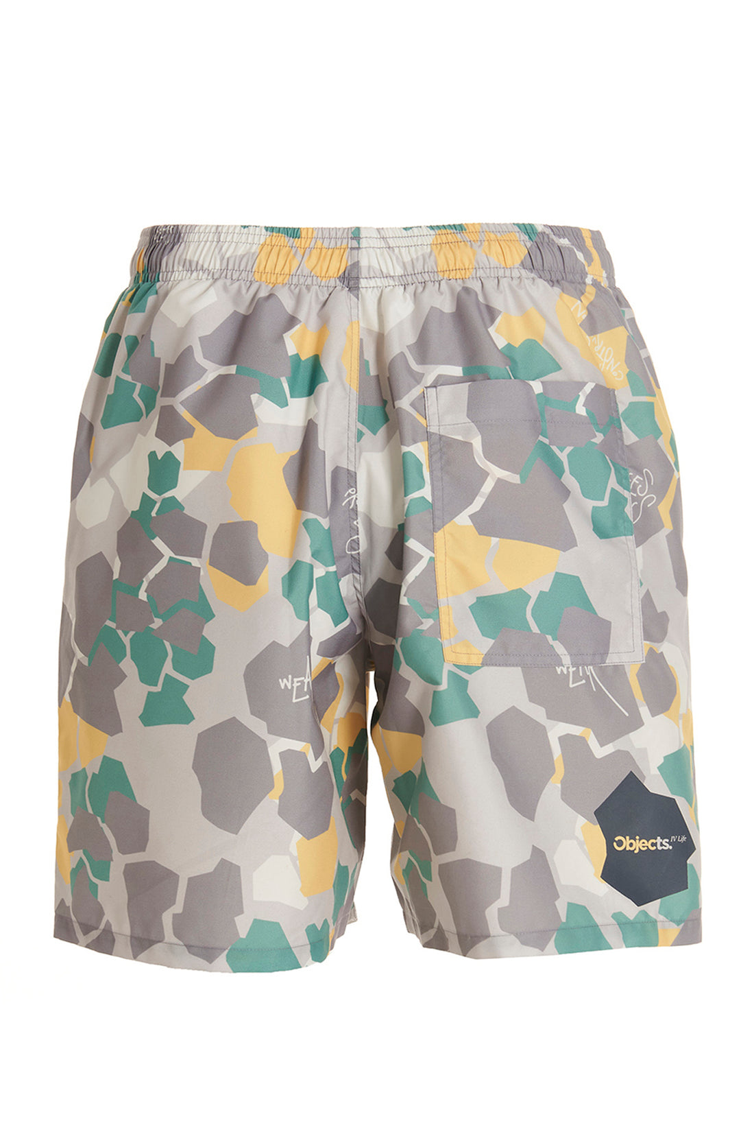 OBJECTS IV LIFE L tech fabric beach shorts
