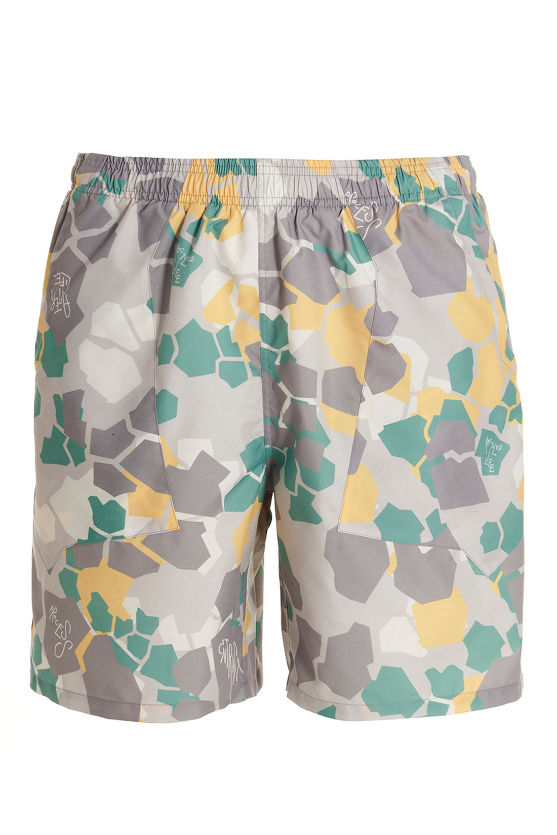 OBJECTS IV LIFE L tech fabric beach shorts