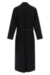 long coat in wool and double cashmere